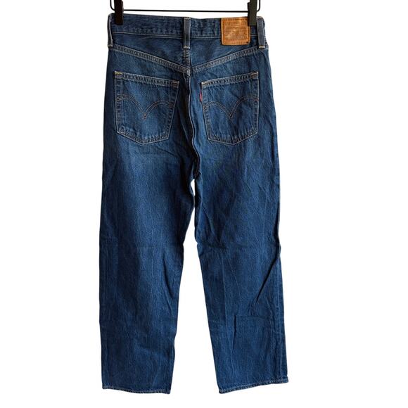 Levis Ribcage Straight Ankle Length Jeans Medium Wash size 26 - Picture 7 of 8